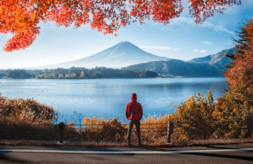 Mount fuji in the morning