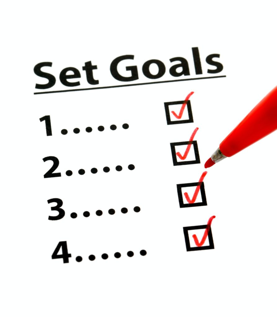 Set Goal with check box